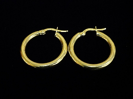 Златни обеци, 2.18гр. ,Карнобат