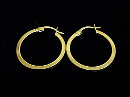 Златни обеци, 1.94гр. ,Бургас