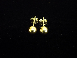 Златни обеци, 1.23гр. ,Бургас