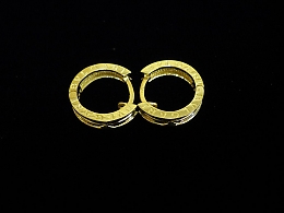 Златни обеци, 2.66гр. ,Бургас