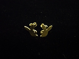 Златни обеци, 1.13гр. ,Бургас