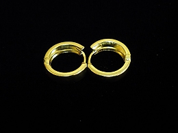 Златни обеци, 1.9гр. ,Бургас