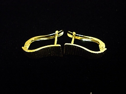 Златни обеци, 1.5гр. ,Карнобат