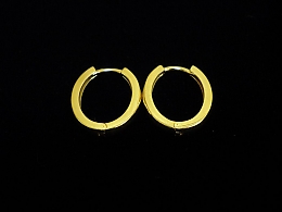 Златни обеци, 2.12гр. ,Бургас