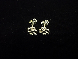 Златни обеци, 1.12гр. ,Бургас