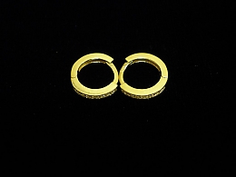 Златни обеци, 1.39гр. ,Бургас