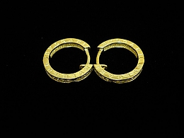 Златни обеци, 3.67гр. ,Бургас