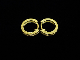 Златни обеци, 2.94гр. ,Бургас