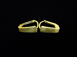 Златни обеци, 1.56гр. ,Бургас