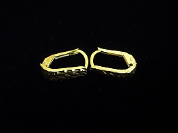Златни обеци, 1.43гр. ,Бургас