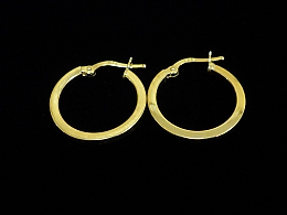 Златни обеци, 1.62гр. ,Бургас