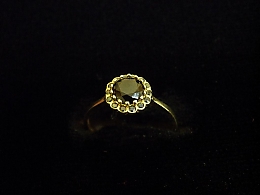 Златен дамски пръстен, 1.14гр. ,Бургас