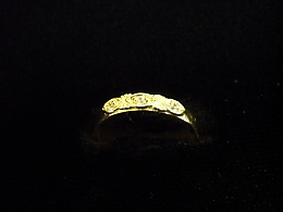 Златен дамски пръстен, 1.56гр. ,Бургас