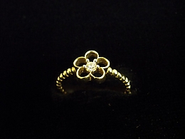 Златен дамски пръстен, 1.56гр. ,Бургас