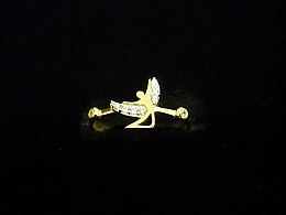 Златен дамски пръстен, 1.13гр. ,Бургас