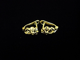 Златни обеци, 2.96гр. ,Бургас