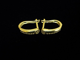 Златни обеци, 2.33гр. ,Бургас