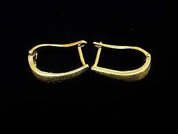 Златни обеци, 3.78гр. ,Айтос