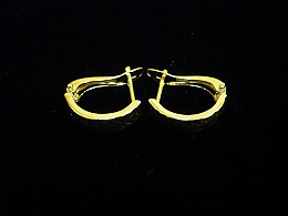 Златни обеци, 1.4гр. ,Бургас