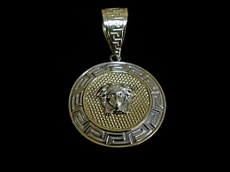 Златен медальон, 3.28гр. ,Бургас