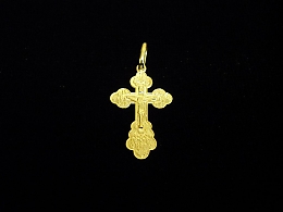 Златен кръст, 0.9гр. ,Бургас