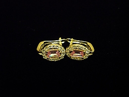 Златни детски обеци, 1.63гр. ,Айтос