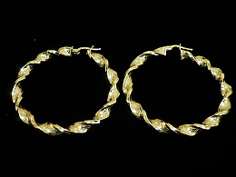 Златни обеци, 4.82гр. ,Бургас