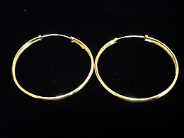 Златни обеци, 3.97гр. ,Бургас