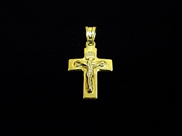 Златен кръст, 0.99гр. ,Бургас