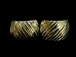 Златни обеци, 3.58гр. ,Бургас