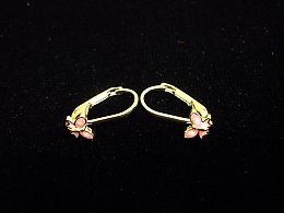 Златни детски обеци, 1.31гр. ,Бургас