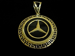 Златен медальон, 7.17гр. ,Бургас