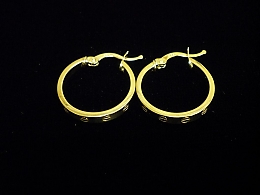 Златни обеци, 2.09гр. ,Бургас