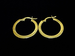 Златни обеци, 1.78гр. ,Бургас