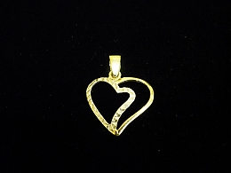 Златен медальон, 0.93гр. ,Ямбол