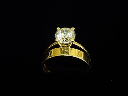 Златен дамски пръстен, 3.32гр. ,Бургас