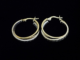 Златни обеци, 2.73гр. ,Бургас