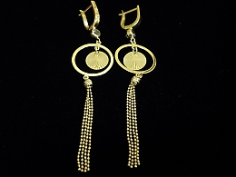 Златни обеци, 4.39гр. ,Бургас