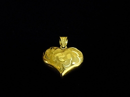 Златен медальон, 1.08гр. ,Бургас