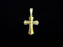 Златен кръст, 1.02гр. ,Бургас