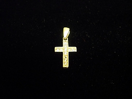 Златен кръст, 0.74гр. ,Ямбол