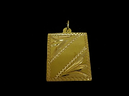 Златен медальон, 1.9гр. ,Нова Загора