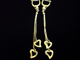 Златни обеци, 3.31гр. ,Нова Загора