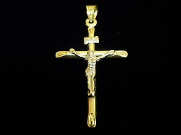 Златен кръст, 1.94гр. ,Ямбол