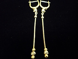 Златни обеци, 2.76гр. ,Нова Загора