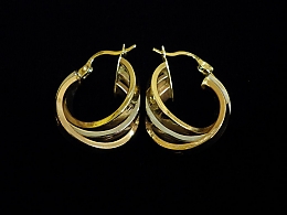 Златни обеци, 4.57гр. ,Ямбол