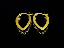 Златни обеци, 3.12гр. ,Нова Загора