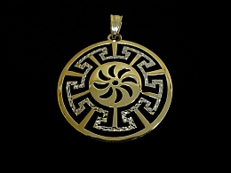 Златен медальон, 1.78гр. ,Ямбол