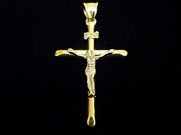 Златен кръст, 2.61гр. ,Ямбол