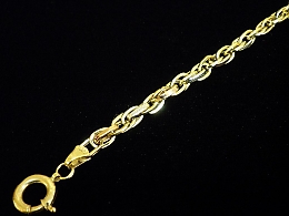 Златна синджирна гривна, 4.79гр. ,Бургас